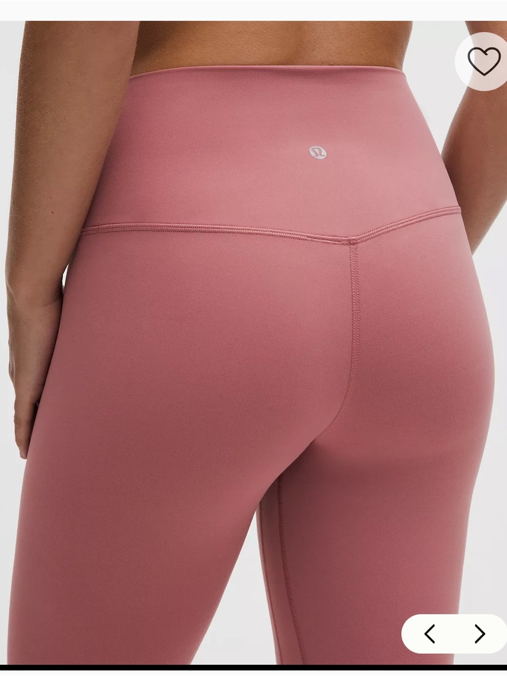 Lululemon Align High Rise 25” Leggings Pink Tide Size 2 Nulu